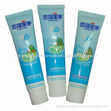 Cosmetic soft and flexible tubes for baby hand cream, offset printing, 60g capacity, OEM is welcome